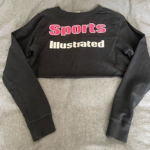 Sports Illustrated crop top long sleeve
